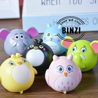 Đồ chơi thú chạy cót mini, động vật đáng yêu chạy dây cót