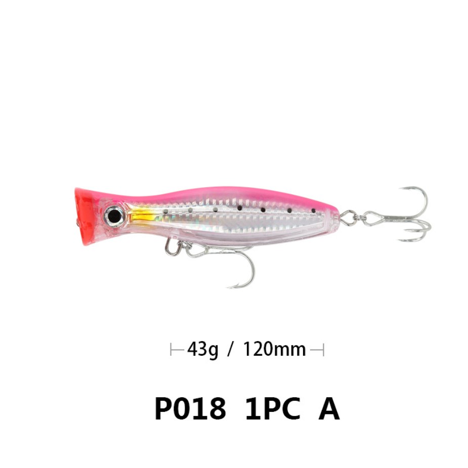 Mồi giả câu cá 120mm/ 43g nhiều màu tùy chọn