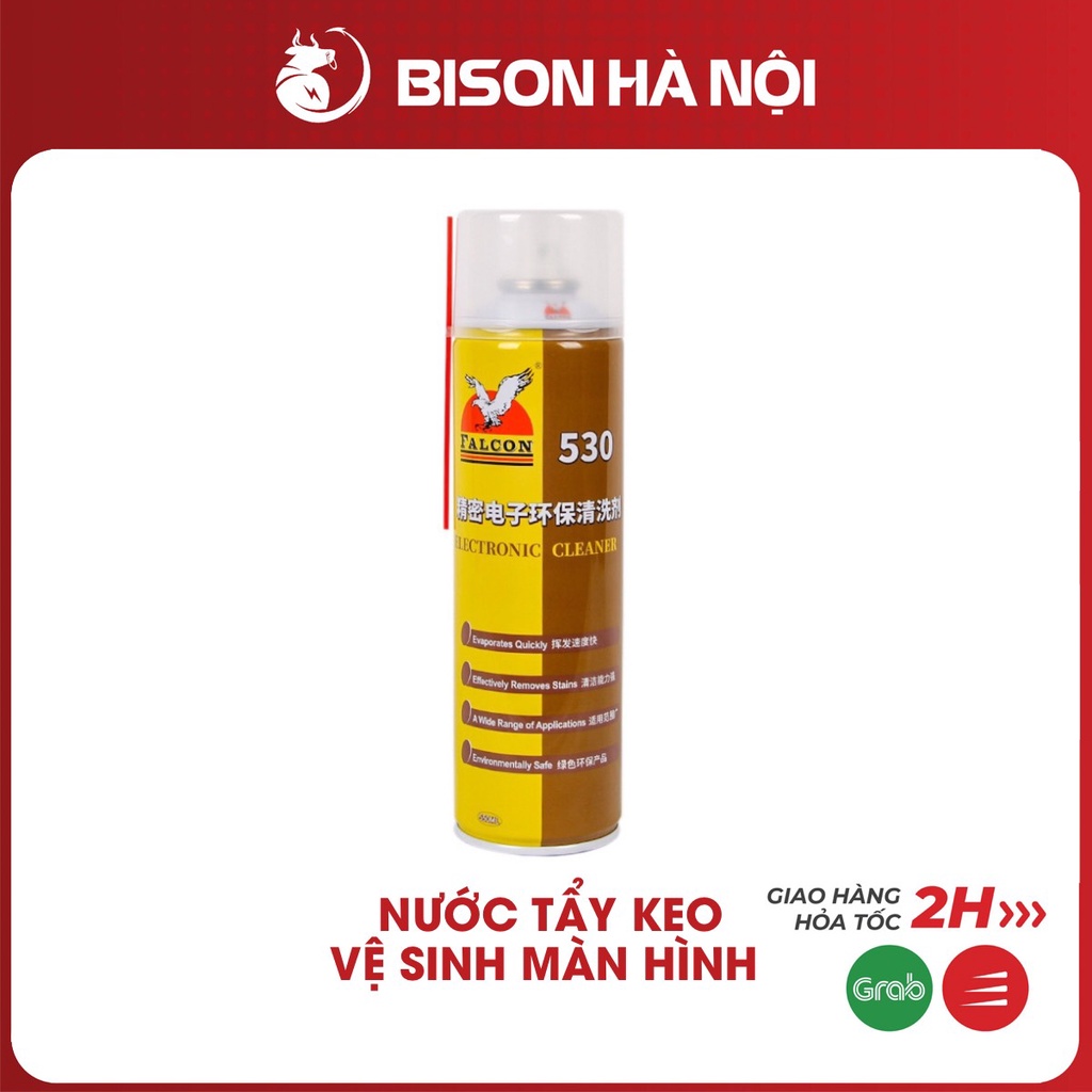 Nước tẩy keo FALCON 530 chính hãng, dung tích 550ml