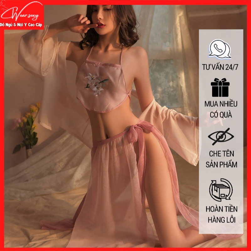 Yếm Thêu Phong Cách Trung Hoa Nóng Bỏng Quyến Rũ 8391 [CWEAR.SEXY_ĐỒ NGỦ & NỘI Y CAO CẤP] | BigBuy360 - bigbuy360.vn