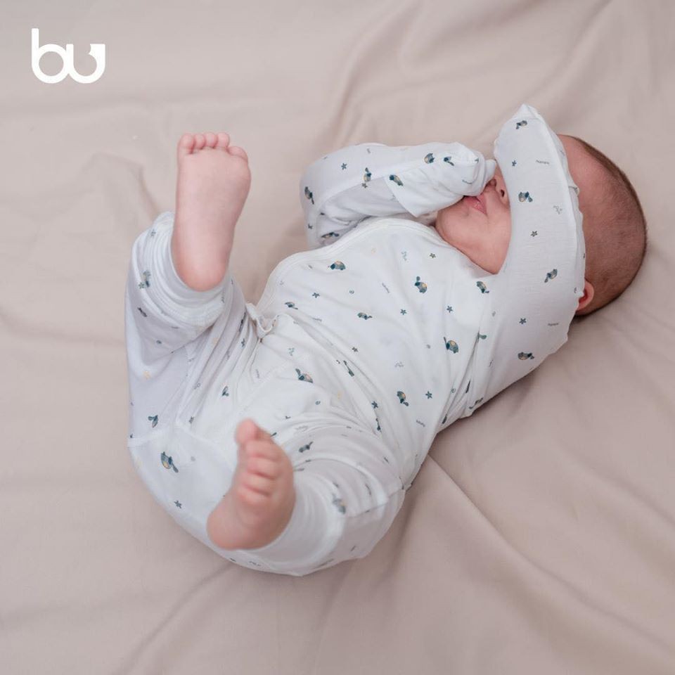 Bu - Bộ dài cài chéo in Rùa