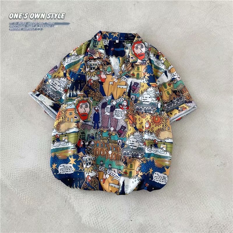 Áo Sơ Mi Tay Ngắn Thời Trang Dành Cho Nam