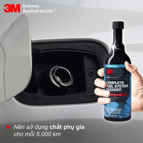 Xúc cặn bình xăng 3M Complete Fuel System Cleaner 8813