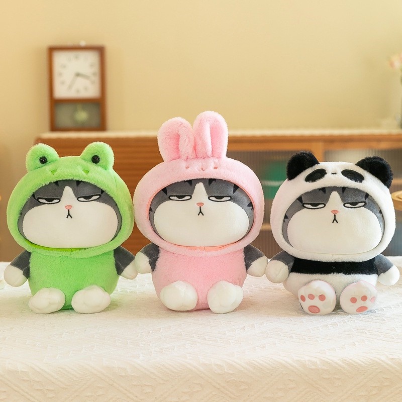 Gấu bông Mèo lườm cosplay - Gấu bông mèo hoàng thượng cosplay