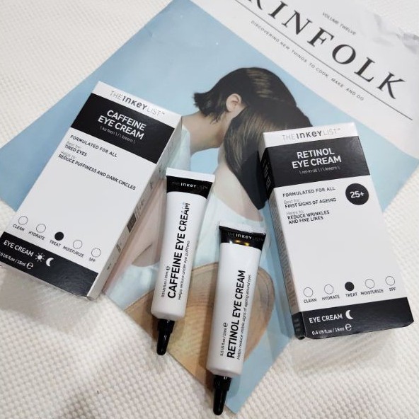 Kem mắt THE INKEY LIST Caffeine Retinol Eye Cream mờ thâm chống lão hóa giảm bọng mắt 15ml INKE03 INKE07 | BigBuy360 - bigbuy360.vn