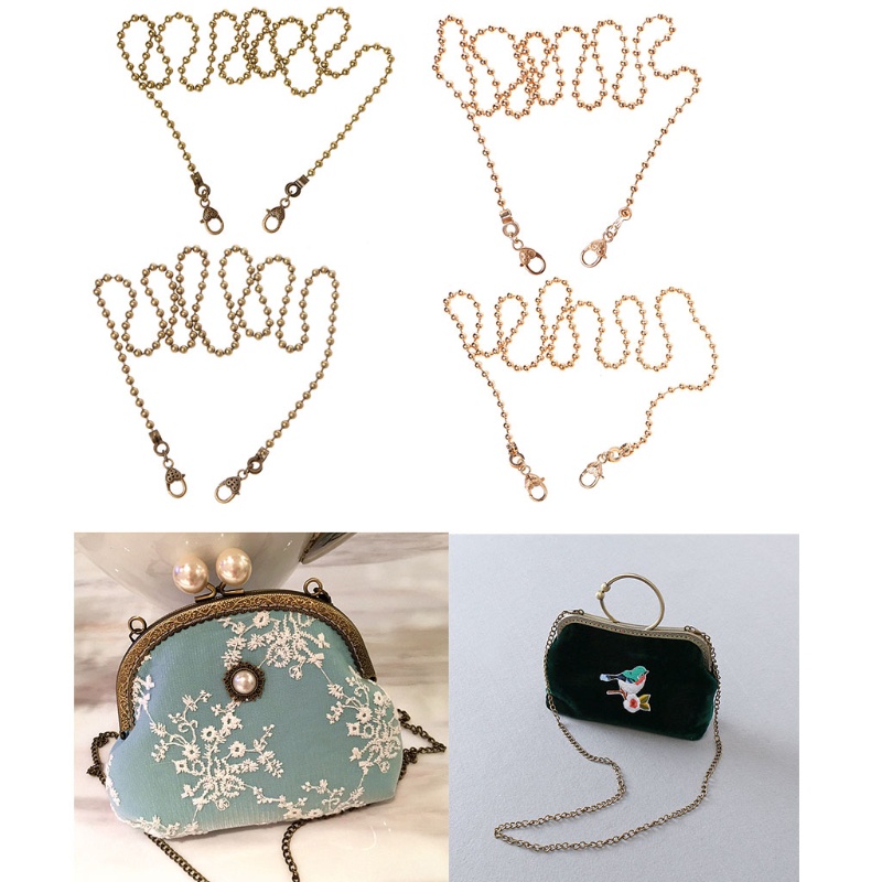 Dây Xích Kim Loại 120cm Thay Thế Cho Túi Xách Đeo Chéo