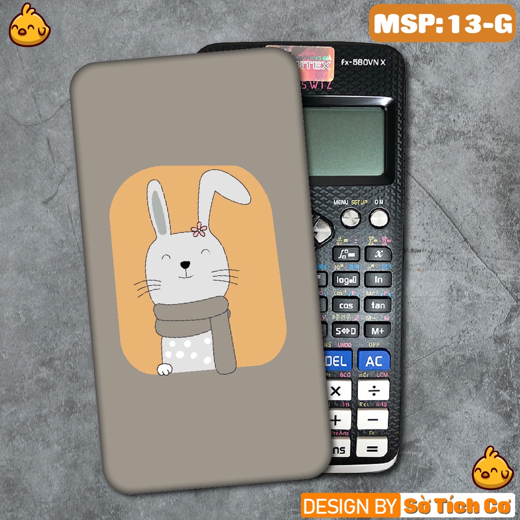 Miếng decal dán máy tính fx-570, fx-580, fx-880, Casio, Vinacal,... Kawaii Cute 2 MSP: 13