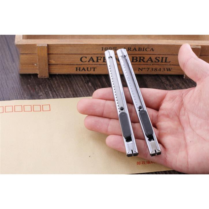 Dao rọc giấy KOLANO dao cắt giấy vỏ thép không rỉ siêu bền SK-001352