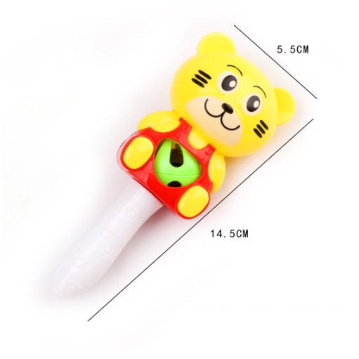 Lục Lạc Nhựa ABS Hình Con Hỗ/ Cọp Đáng Yêu Cho Bé