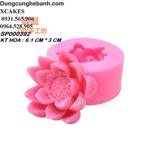 Khuôn Silicon Hoa Sen Nở Trung