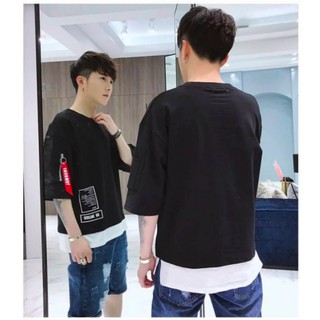 Áo thun tay lở unisex ASALA u005