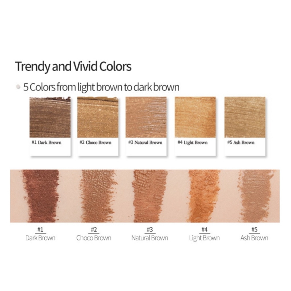 Chải mày Mascara mày Etude Drawing Eyes Coloring Browcara