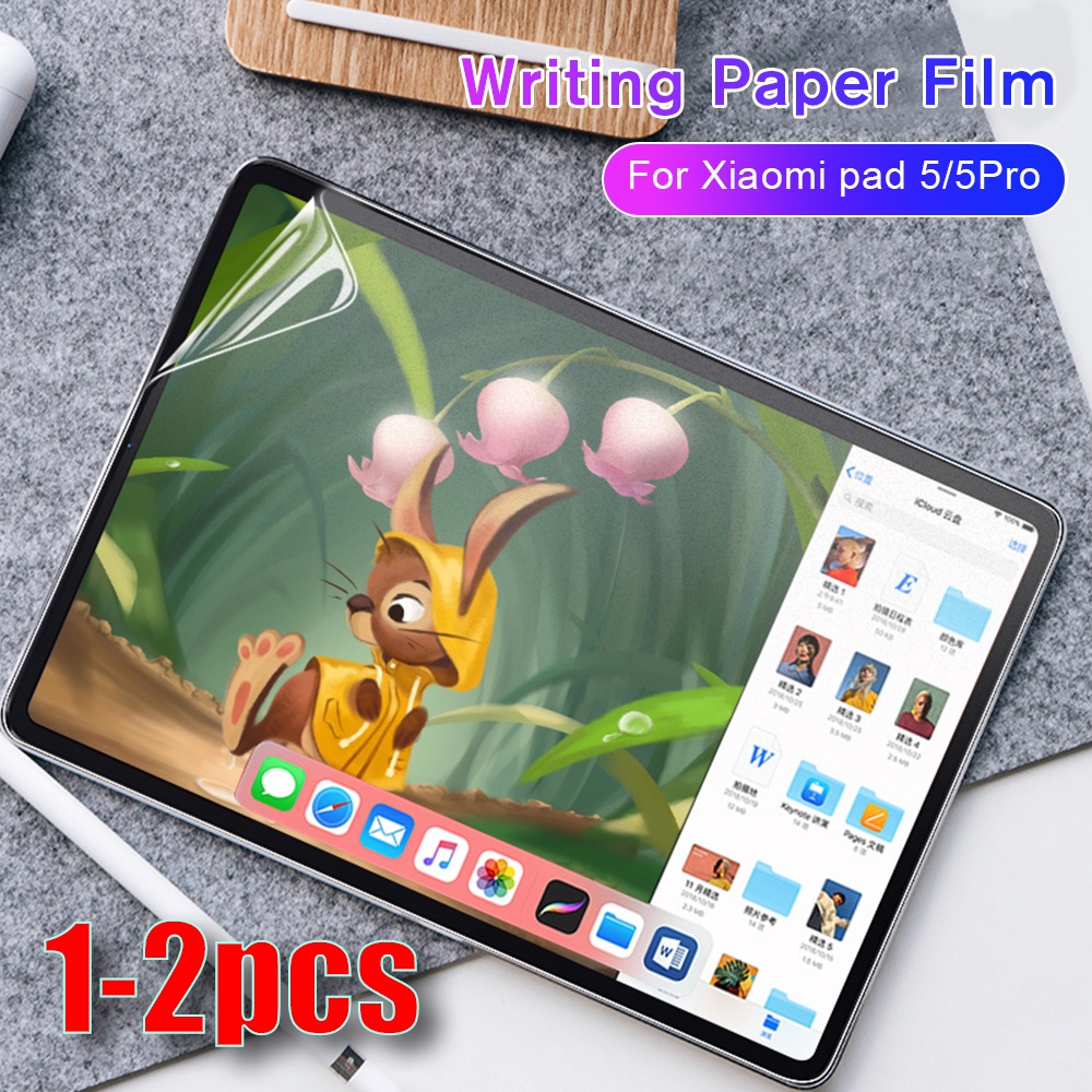 Set 1-2 Miếng Dán Bảo Vệ Màn Hình Cho Xiaomi Pad 5 Pro 12.4 '' Mi Pad5 5pro 11 ''