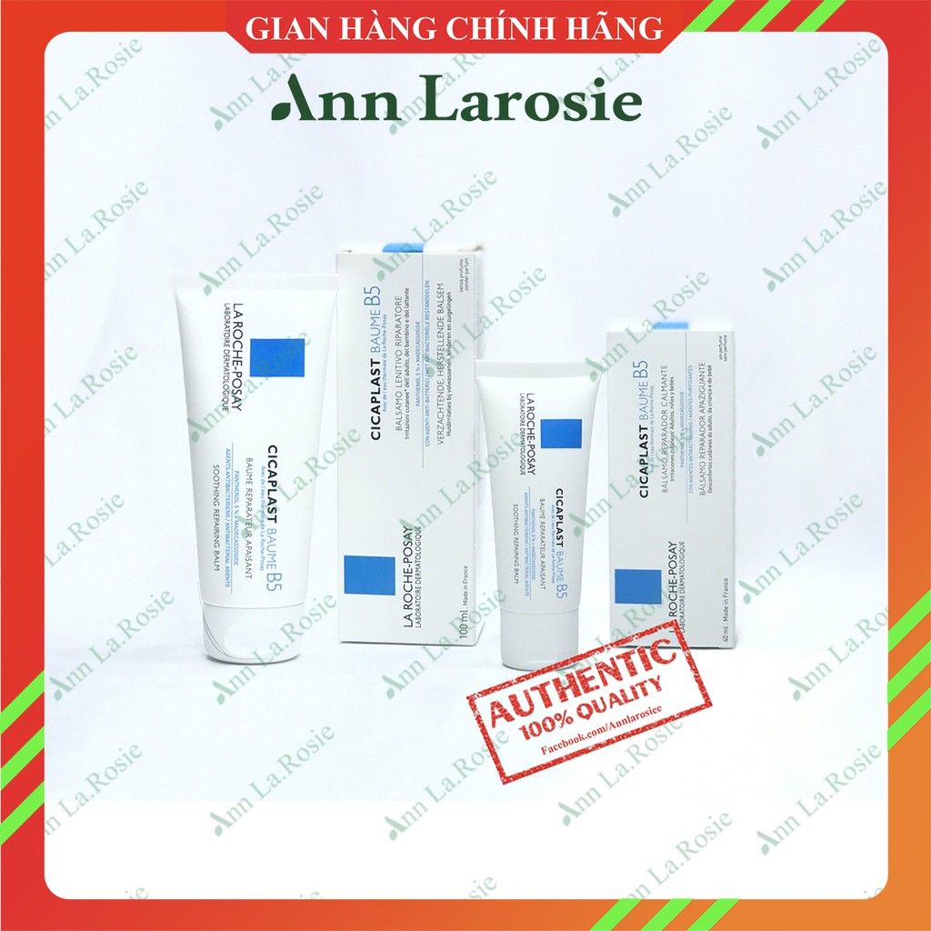 Kem dưỡng giúp làm mềm và dịu da LA ROCHE-POSAY Cicaplast baume B5