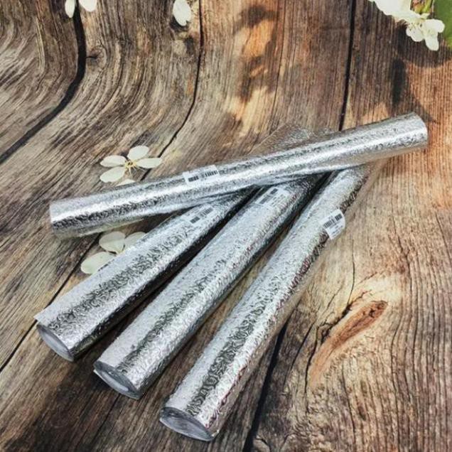 Cuộn giấy bạc dán bếp - decal dán tường nhà bếp ⚡️ cách nhiệt, chống thấm nước ⚡️