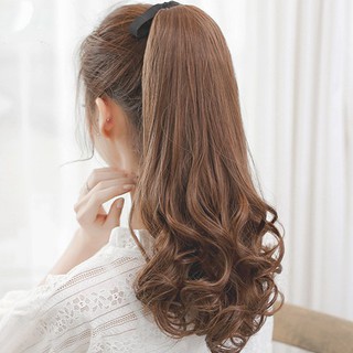 Tóc giả cột xoăn tơ nhật TG39