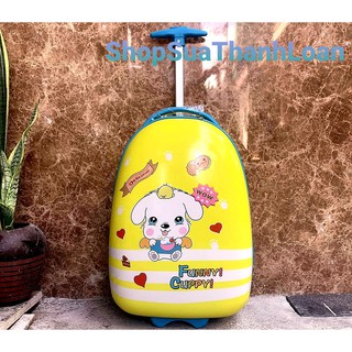 VALI KÉO TRẺ EM MÀU VÀNG - THƯƠNG HIỆU SAKOS - HÀNG KM CỦA VINAMILK