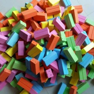 Gạch mút xốp đủ màu Đồ dùng mầm non
