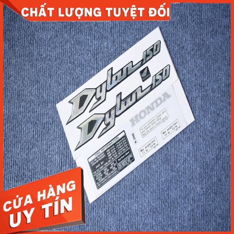 [CỰC RẺ]   BỘ TEM MẪU NHƯ ZIN DÁN XE DYLAN ĐI KÈM THÔNG SỐ SIÊU ĐẸP