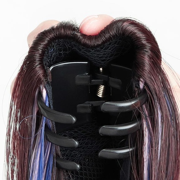 Tóc Giả Đuôi Ngựa Thẳng Dài Nhiều Màu Sắc Thời Trang Dành Cho Nữ