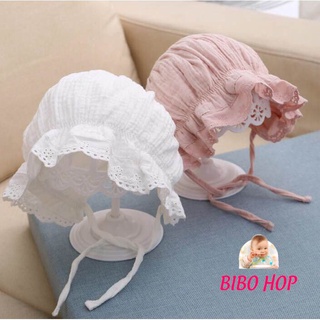 Mũ tiểu thư siêu đáng yêu cho bé gái