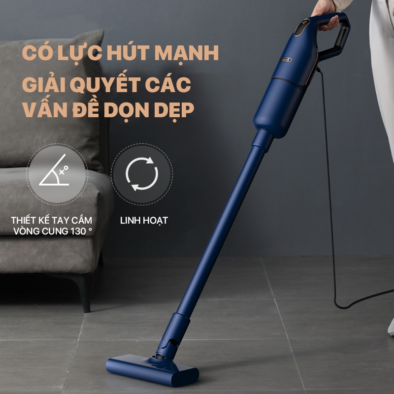 Máy Hút Bụi Deerma DX1000 Lực Hút 16000Pa