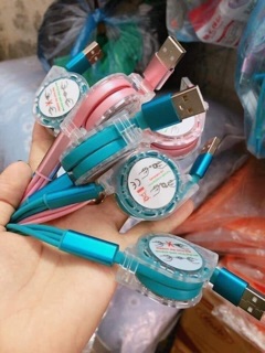 Dây sạc rút 3 đầu