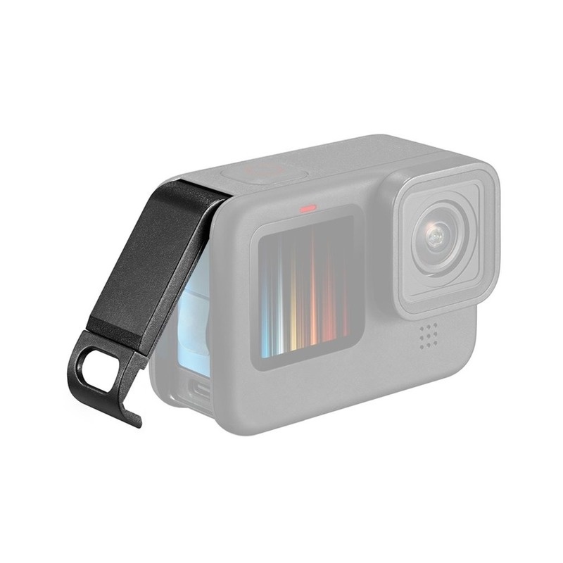 Nắp Đậy Pin Có Thể Tháo Rời Màu Đen Cho GoPro Hero 11 10 9 Go Pro 10 9