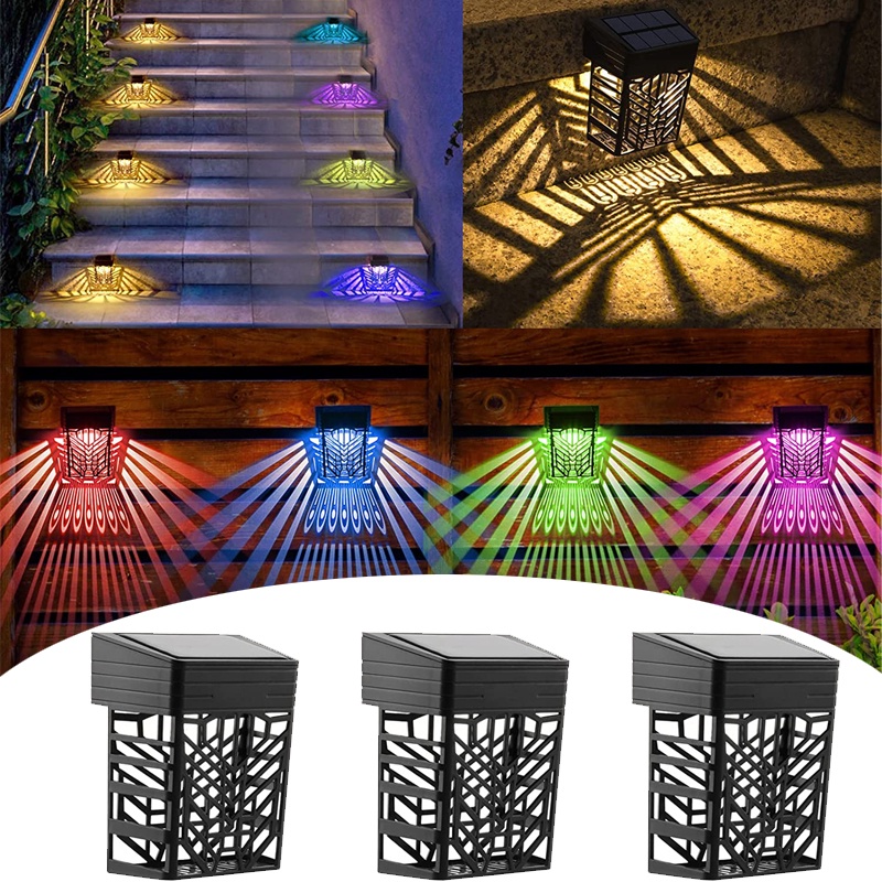 Đèn Led Hàng Rào Năng Lượng Mặt Trời 2 Chế Độ Tự Động Bật / Tắt Chống Thấm Nước Trang Trí Sân Vườn