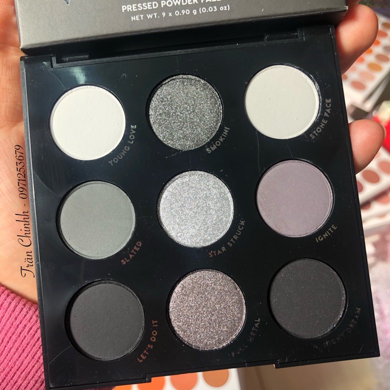 Có sẵn có Bill - Bảng Phấn mắt Colourpop Blowin Smoke
