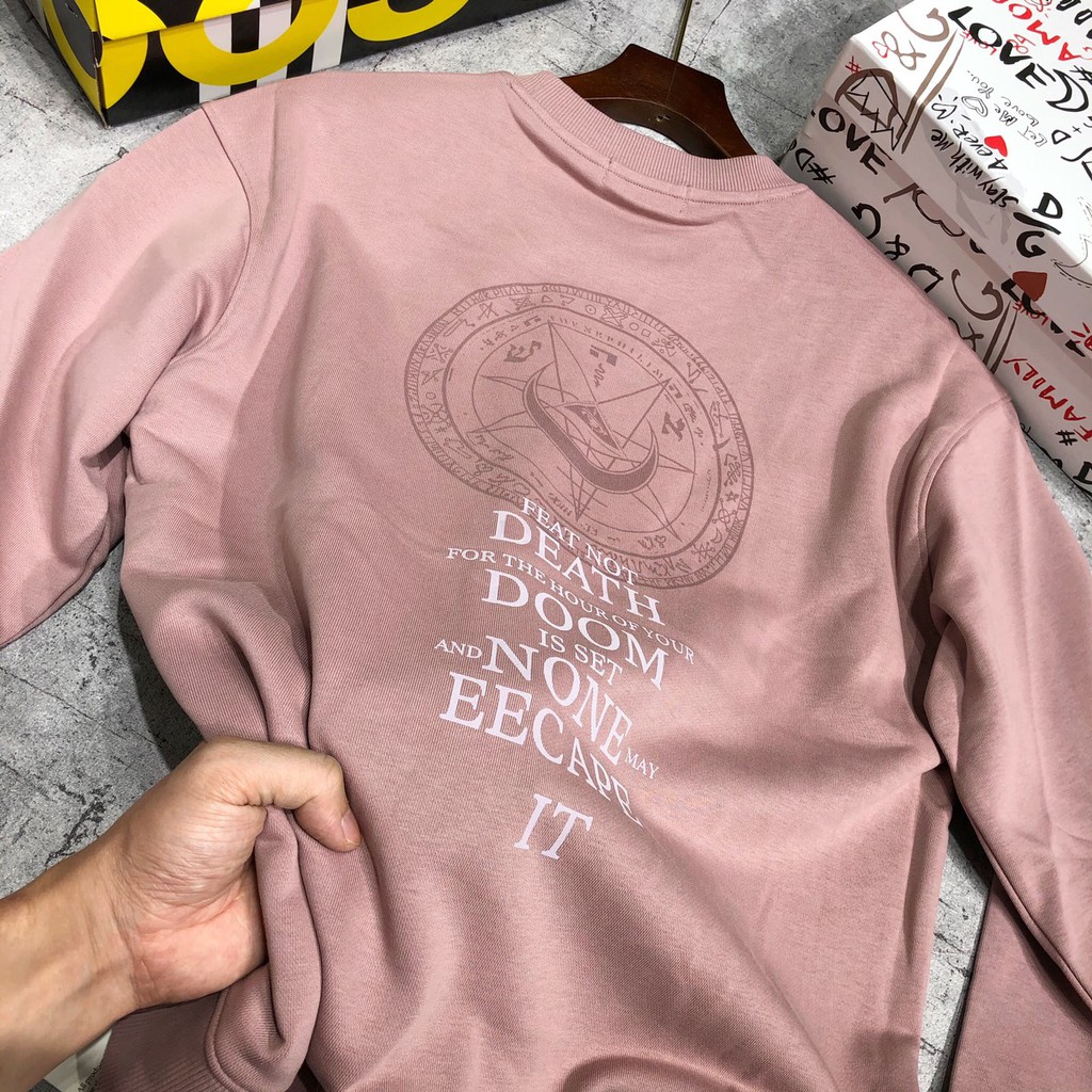 Áo nỉ sweater nam cotton dài tay cao cấp ANSW102 | BigBuy360 - bigbuy360.vn