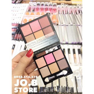 Phấn mắt BH Cosmetics Neutral Eyes To Go 6 Color