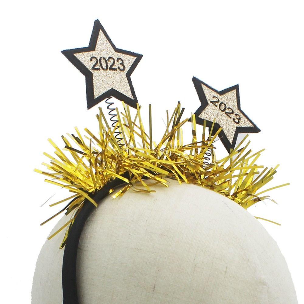 Băng Đô Cài Tóc Chúc Mừng Năm Mới 2023 Phong Cách Hàn Quốc