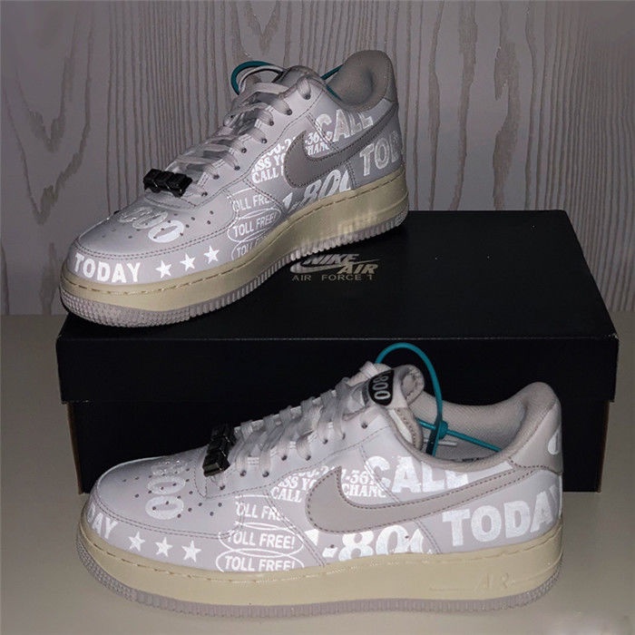 Giày thể thao AF1 Air Force No. 1 3M phản quang 3M cho nam và nữ