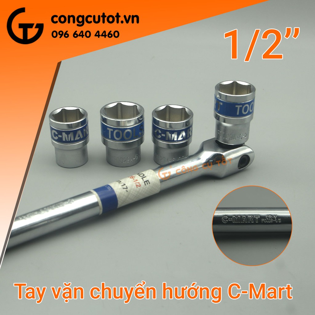 Tay vặn - cần vặn chuyển hướng 1/2&quot; C-MART F0026-1/2