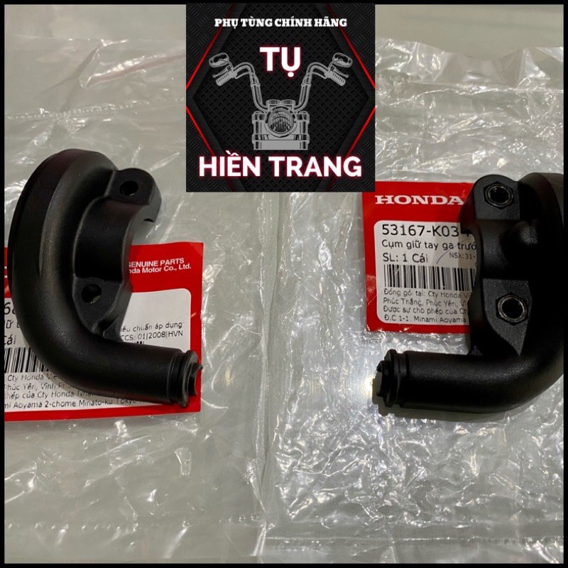 Combo cụm giữ tay ga trước-sau zin Winner v1/ Winner X chính hãng HONDA