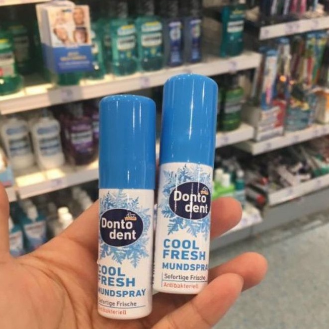 Xịt thơm miệng Dontodent Cool Spray 15ml