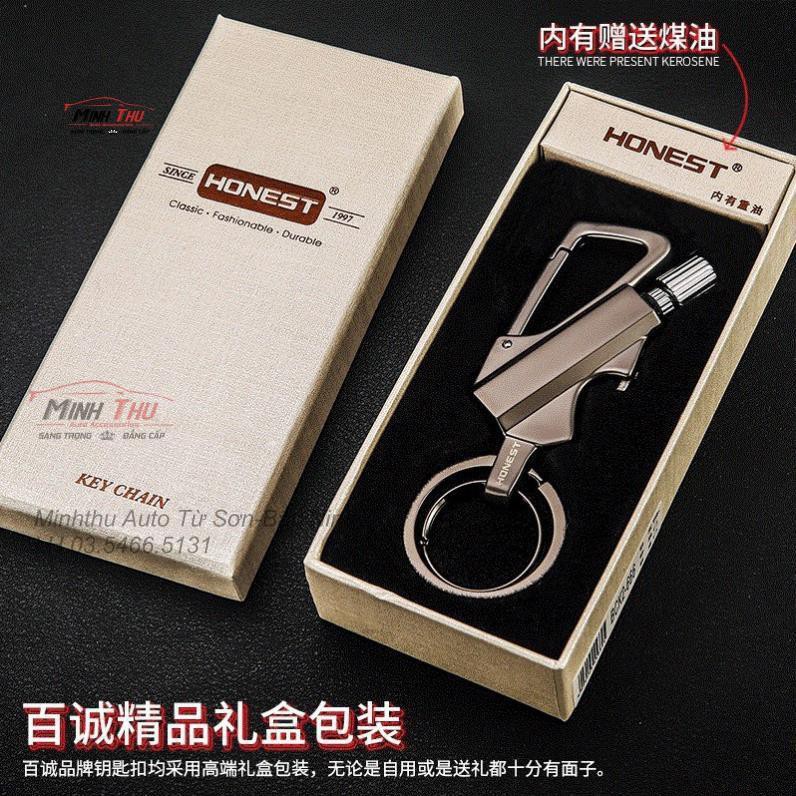 Móc Khoá Xe Máy, Xe Oto Cao Cấp Jobon - Thiết Kế Đánh Lửa - Khui Bia - Chống Nước Tốt - HONEST BCK2-666