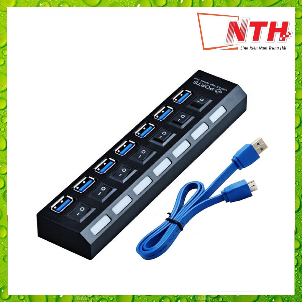 Cáp chuyển đổi Hub USB 7port 3.0