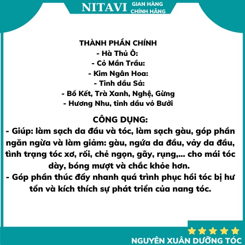 Dầu Gội Thảo Dược dược liệu DuliVina Người Dao Đỏ Ngừa Rụng, ủ Mượt Tóc cổ truyền