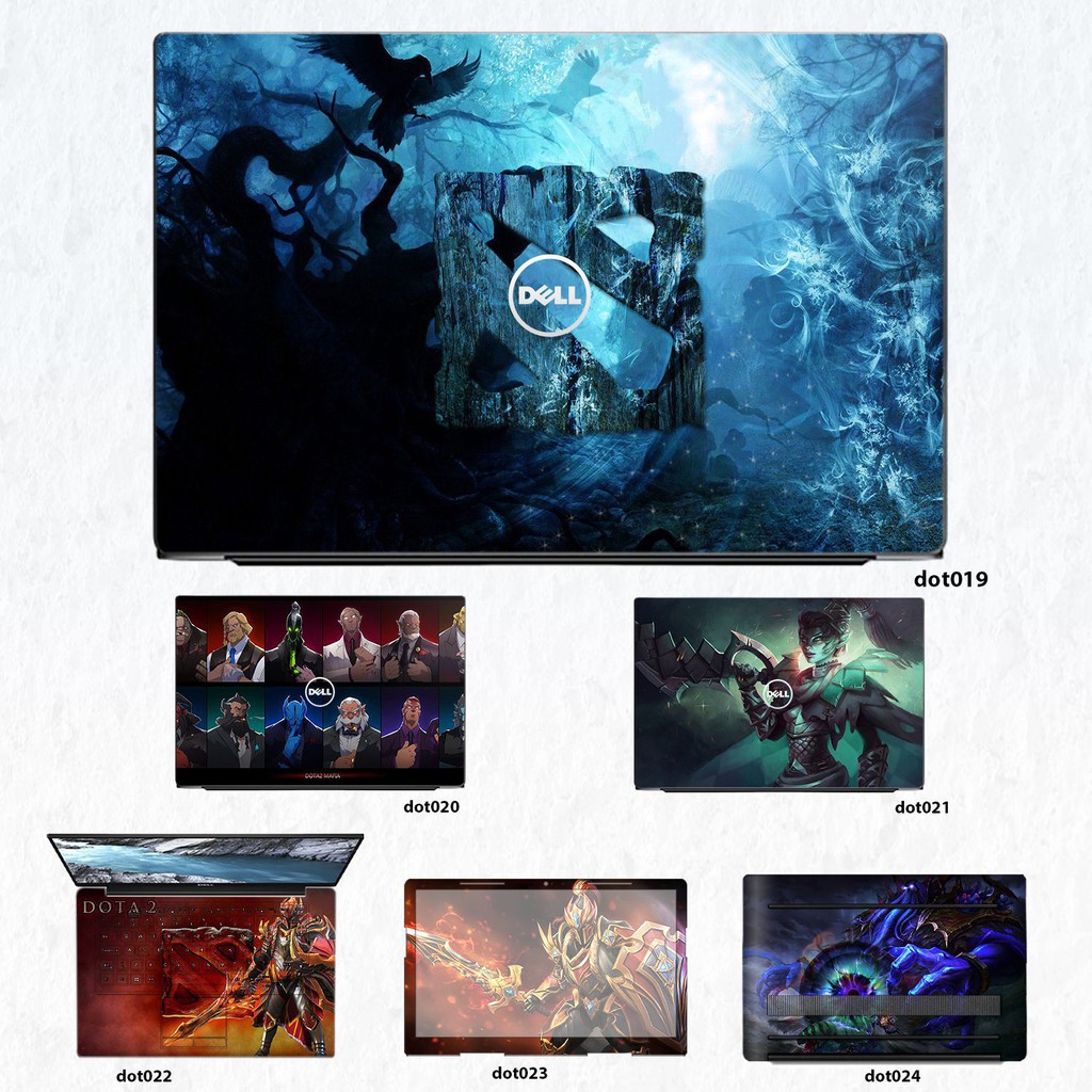 Skin dán Laptop Dell in hình Dota 2 nhiều mẫu 4 (inbox mã máy cho Shop)