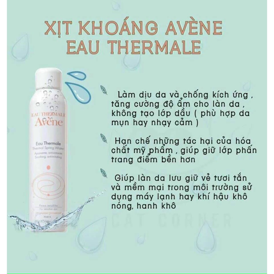 Xịt khoáng AVENE 300ML