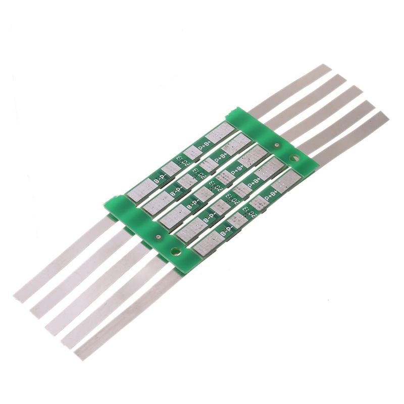 Bộ 10 Bảng Mạch Bảo Vệ Pin Lithium 3.7v 3a Bms Cho 1s 18650