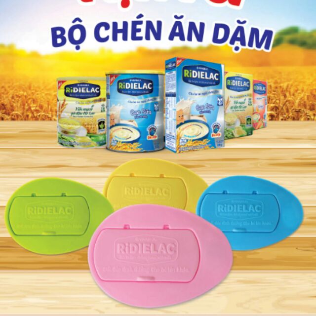 Bộ chén muỗng RiDielac ăn dặm cho bé