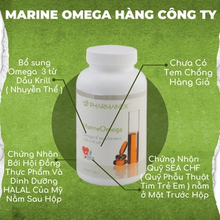 Thực phẩm bảo vệ sức khỏe nuskin marine omega (120 7