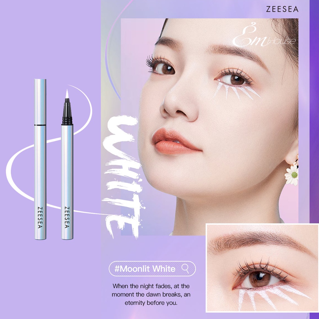Bút Kẻ Mắt Nước Nhiều Màu ZEESEA Colorful Waterproof Tip Liquid Eyeliner
