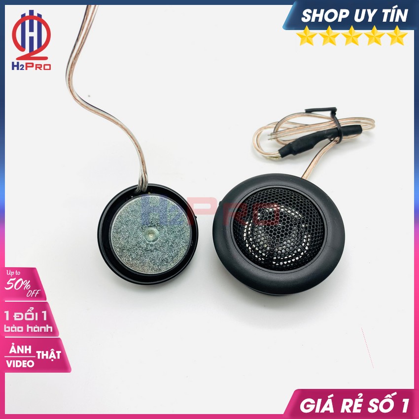 Đôi Loa Treble Ts-T120 Cao Cấp 250W-4 Ôm Dùng Trên Ô Tô, Xe Hơi Âm Thanh Trong Trẻo, Lắp Vừa Hầu Hết Xe Oto-H2Pro Audio