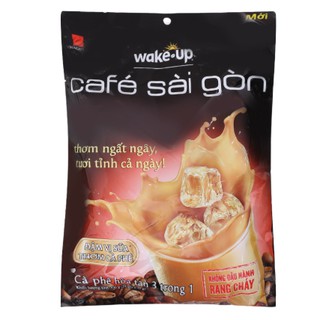 Cà phê sữa hòa tan Wake Up Café Sài Gòn 456g (19g x 24 gói) hạn sử dụng 2021