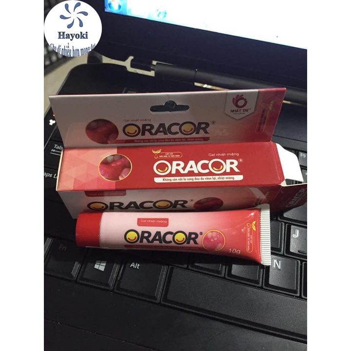 GEL Nhiệt Miệng ORACOR_"Giãm Đau, Làm Mát Diệt Khuẩn Răng Miệng Hiệu Quả"