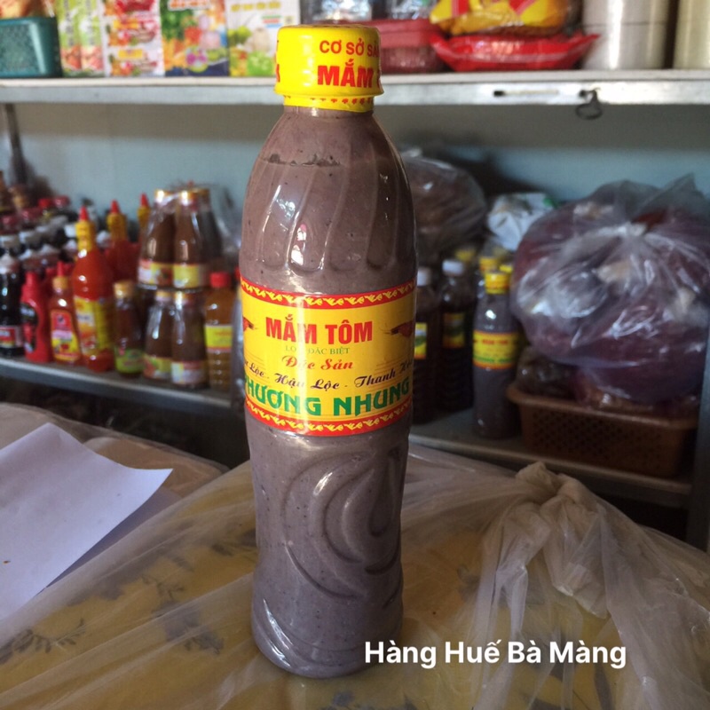 Mắm tôm ăn bún đậu chai 600g date luôn mới - Ngon chuẩn vị